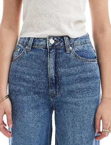 Blugi ASOS, albastru Albastru