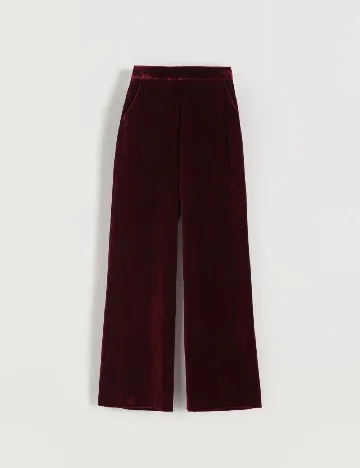 Pantaloni Reserved, rosu Rosu