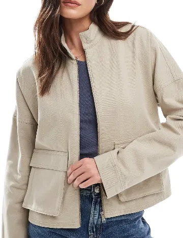 Jacheta ASOS, bej Crem