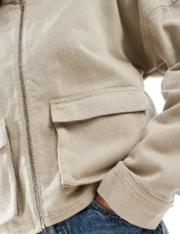 Jacheta ASOS, bej Crem