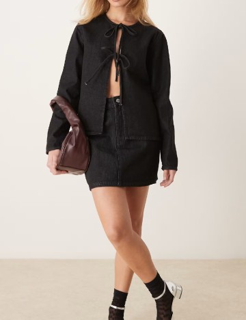 Jacheta ASOS, negru