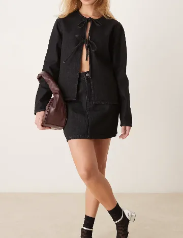 Jacheta ASOS, negru Negru