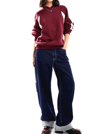 Bluza ASOS, visiniu