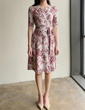 Rochie medie Dazy, floral