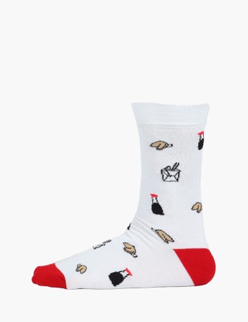 Set sosete 2 perechi ASOS, alb/negru