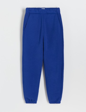 Pantaloni Reserved, albastru