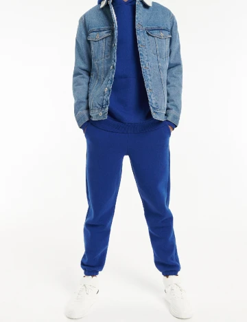 Pantaloni Reserved, albastru