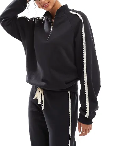 Bluza ASOS, negru Negru