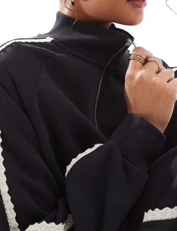 Bluza ASOS, negru