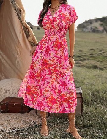 Rochie medie SHEIN, mix culori