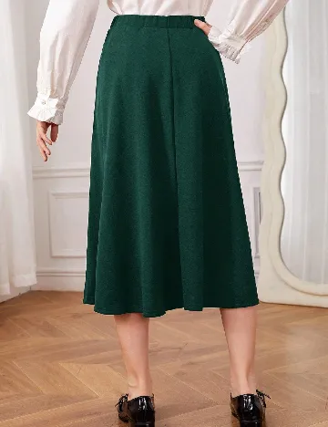 Fusta Shein Kids, verde