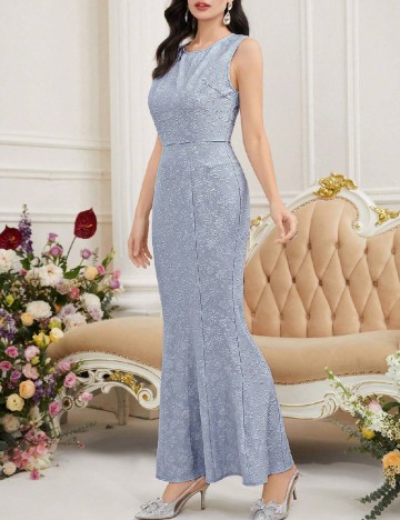 Rochie lunga SHEIN, albastru