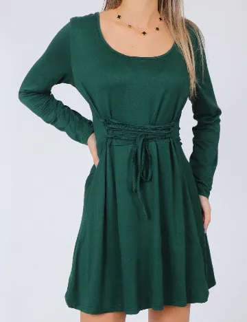 Rochie scurta SHEIN, verde