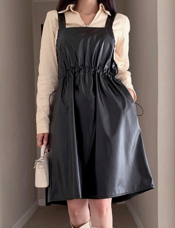 Rochie scurta Dazy, negru