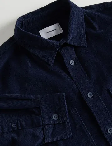Camasa Reserved, bleumarin Albastru