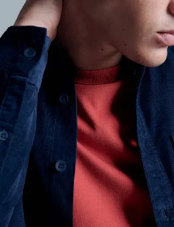 Camasa Reserved, bleumarin Albastru