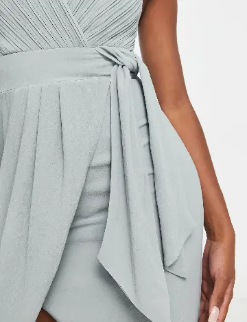 Rochie lunga TFNC London, turcoaz Albastru