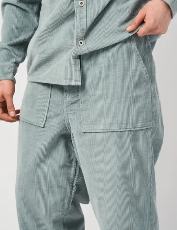 Pantaloni Reserved, albastru