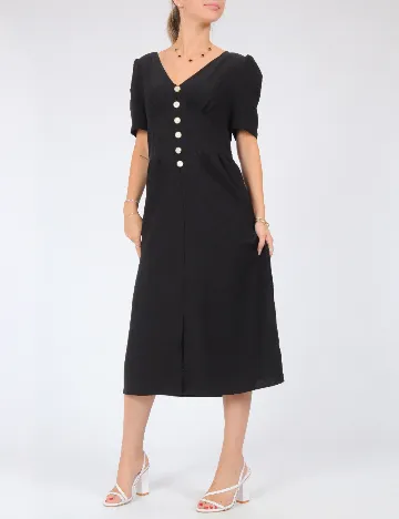 Rochie medie SHEIN, negru Negru