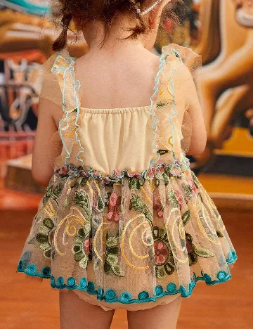 Rochie Shein Kids, crem