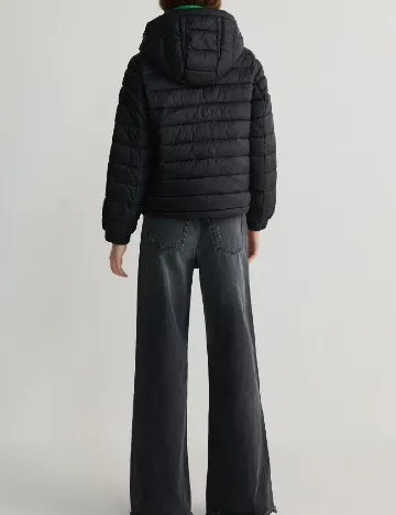Geaca Reserved, negru Negru