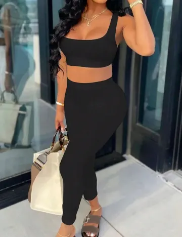 Compleu SHEIN, negru Negru