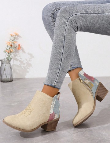 Botine SHEIN, bej