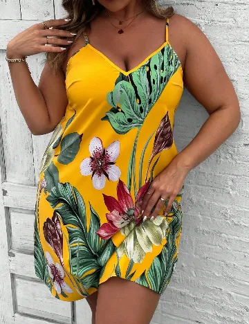 Rochie scurta SHEIN CURVE, mix culori Mix culori