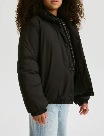 Geaca Reserved, negru Negru