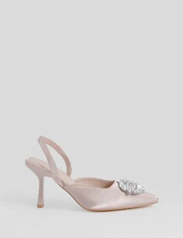Pantofi Truffle Collection, roz Roz