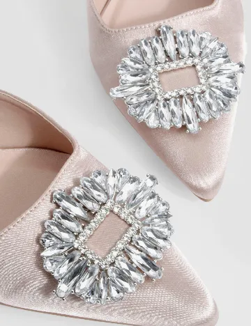 Pantofi Truffle Collection, roz Roz