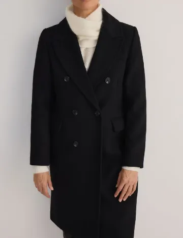Palton Reserved, negru Negru