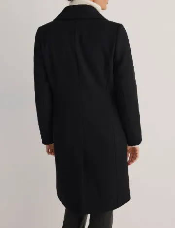 Palton Reserved, negru Negru