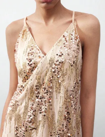 Rochie medie SHEIN, crem Crem