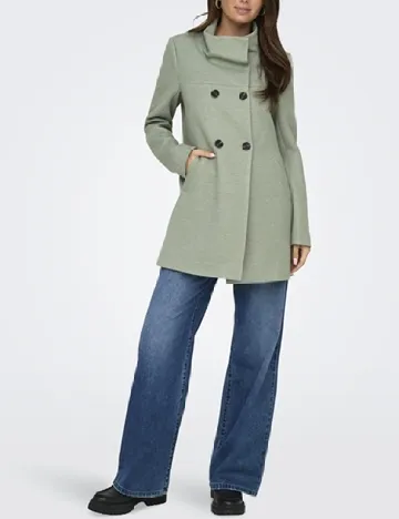 Palton Only, verde Verde
