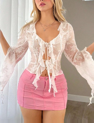 Bluza SHEIN, alb