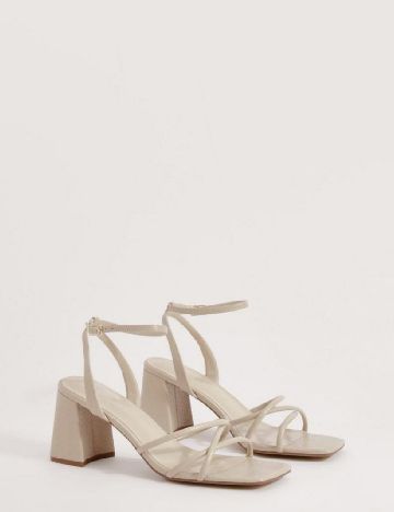 Sandale Boohoo, bej