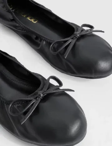 Balerini Boohoo, negru Negru