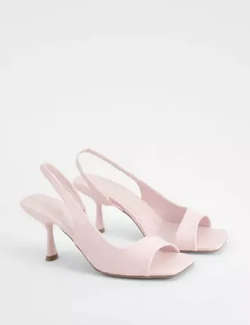 Sandale Boohoo, roz Roz