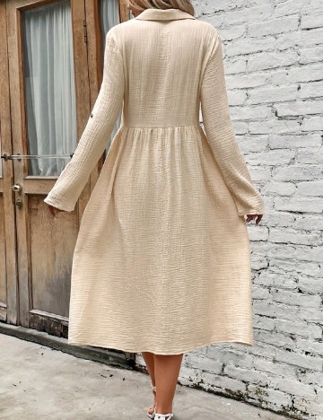 Rochie medie SHEIN, crem