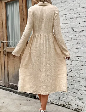 Rochie medie SHEIN, crem Crem