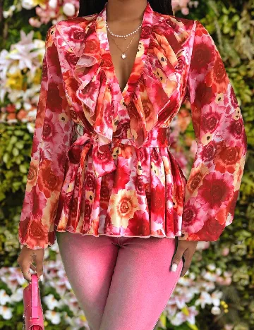 Bluza SHEIN, floral Floral print
