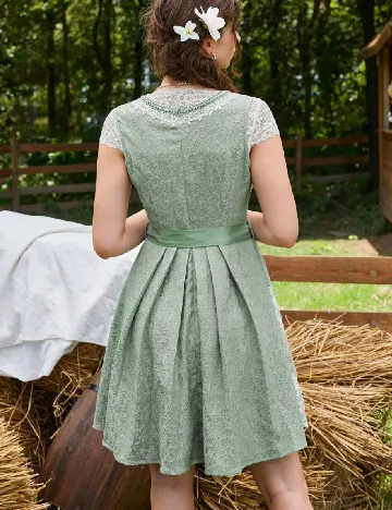 Rochie scurta SHEIN, verde Verde
