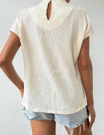 Tricou SHEIN, ecru