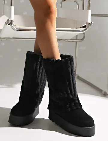 Ghete SHEIN, negru Negru