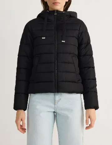 Geaca Reserved, negru Negru