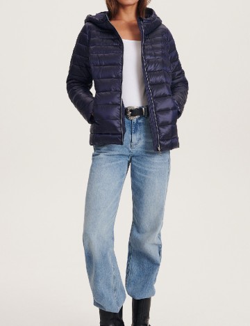 Geaca Reserved, bleumarin