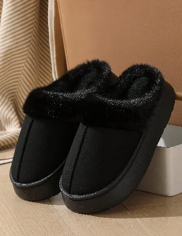 Saboti SHEIN, negru Negru