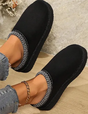 Saboti SHEIN, negru Negru