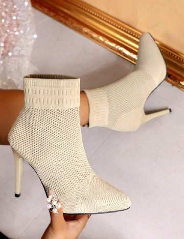 Botine SHEIN, bej